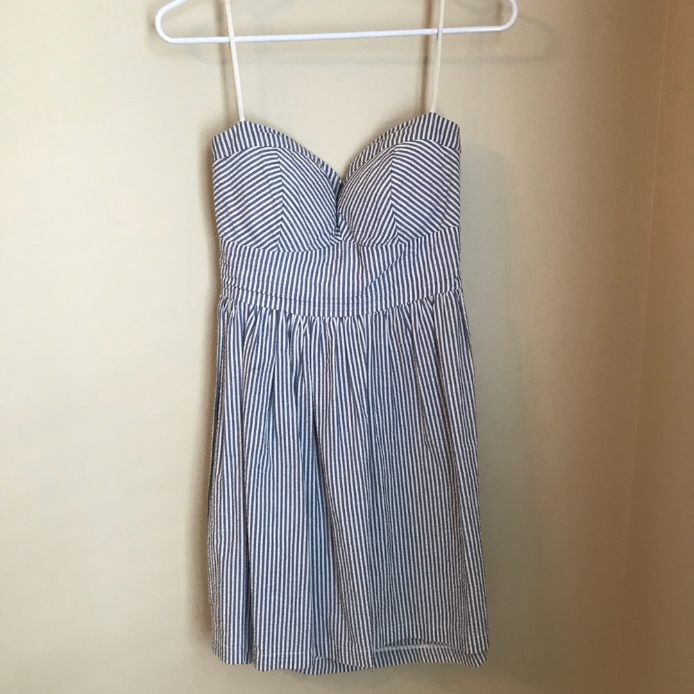 Seersucker Dress